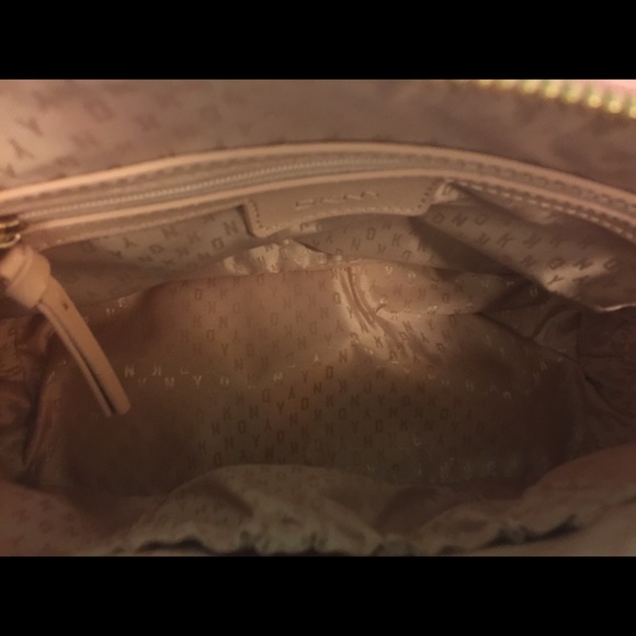 DKNY Bryant Park Dome Pink Leather Mini Satchel - Picture 6 of 12